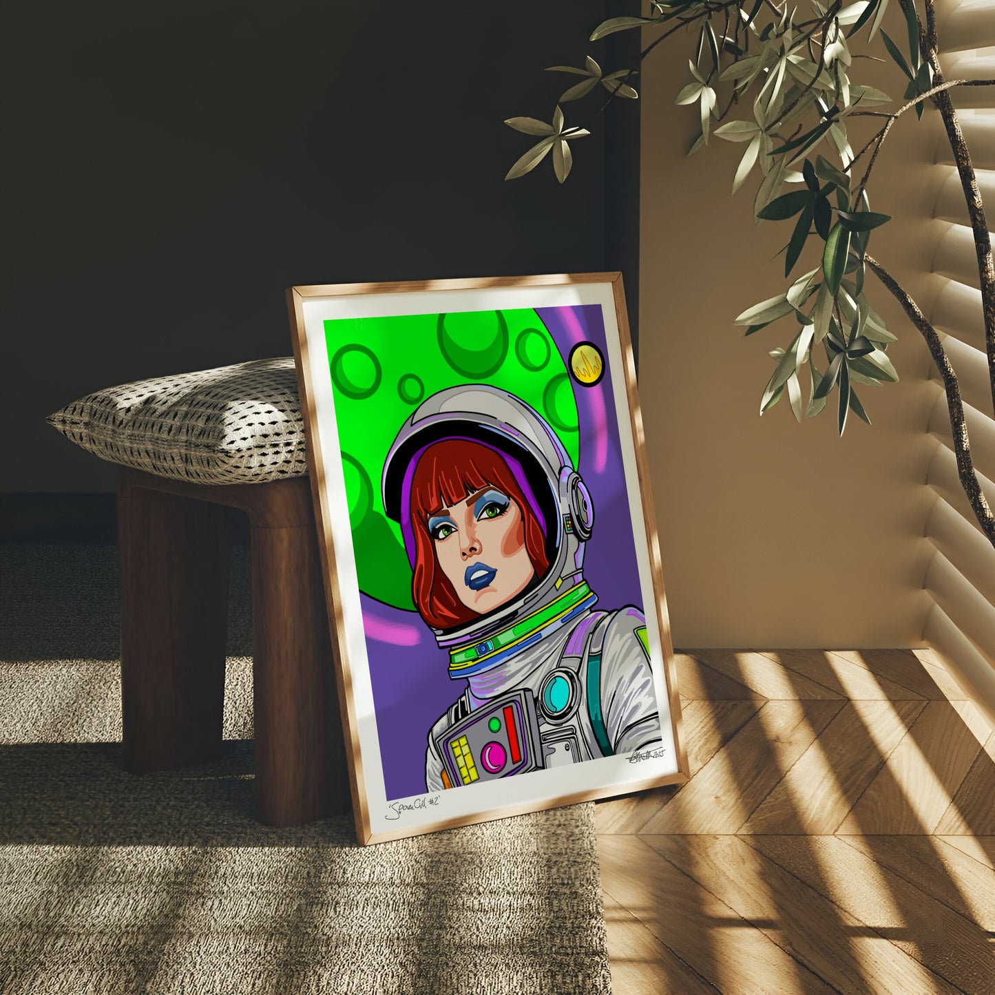 SPACEGIRL #2 (2025) by FATPIGEONART