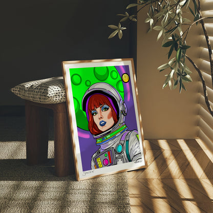 SPACEGIRL #2 (2025) by FATPIGEONART