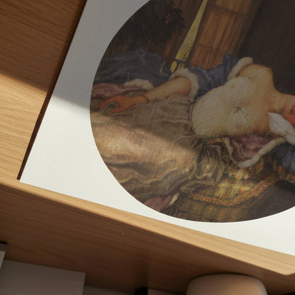 Sleeping Young Woman (1922) by Konstantin Somov