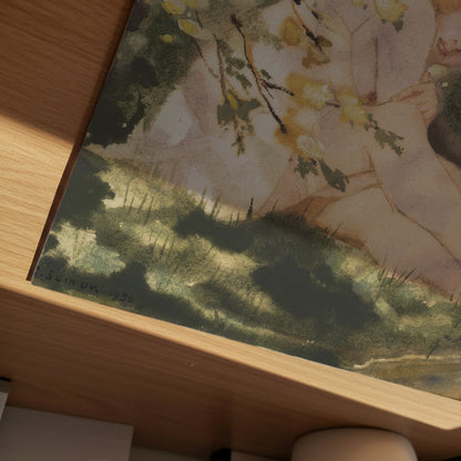 Girl Under the Sun (1930) by Konstantin Somov