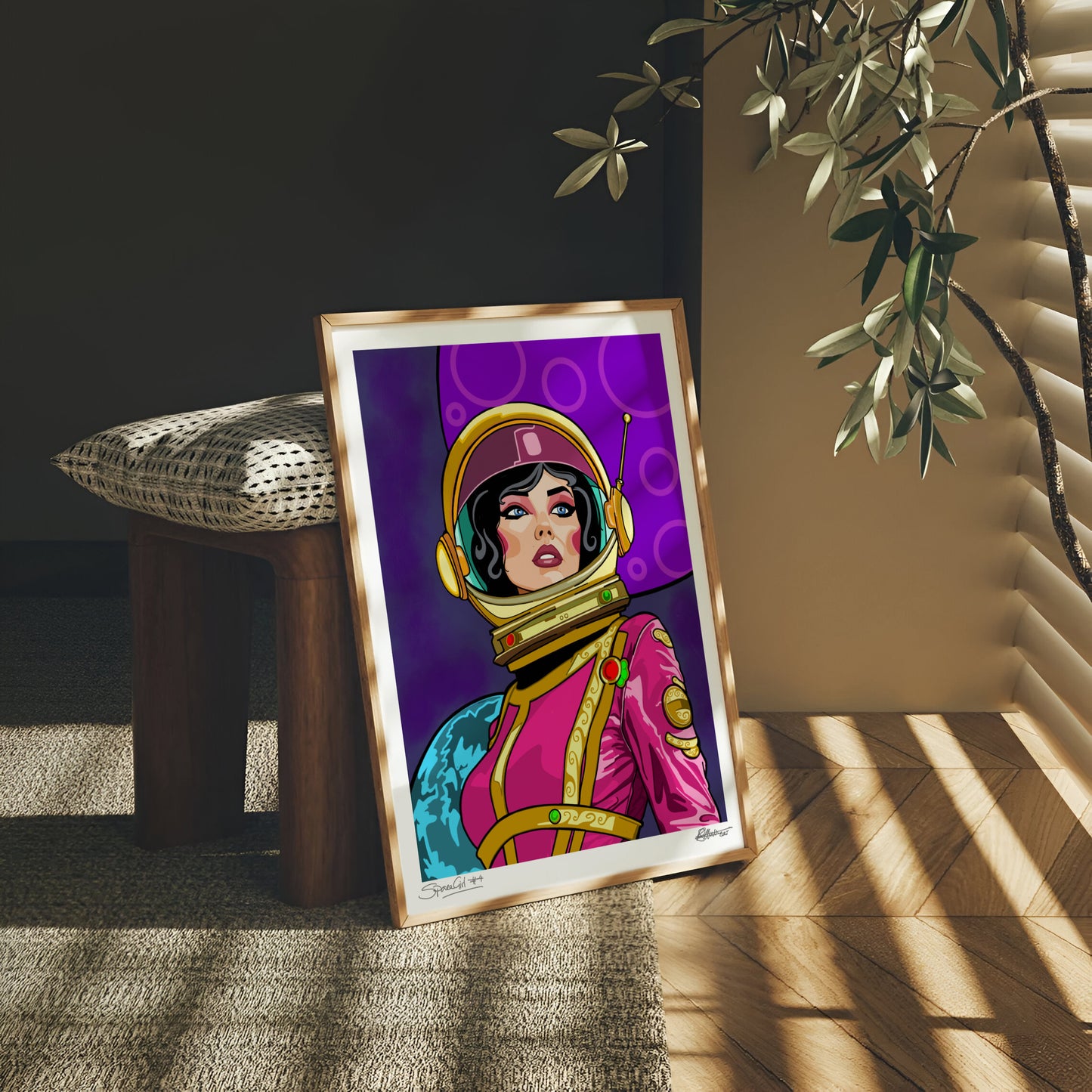 SPACEGIRL #4 (2025) by FATPIGEONART