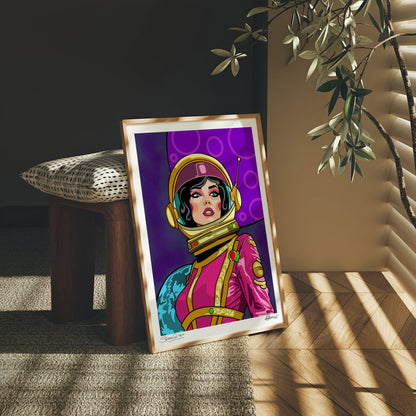 SPACEGIRL #4 (2025) by FATPIGEONART