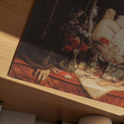 Intimate Reflection in the Mirror on the Dressing Table (1934) by Konstantin Somov