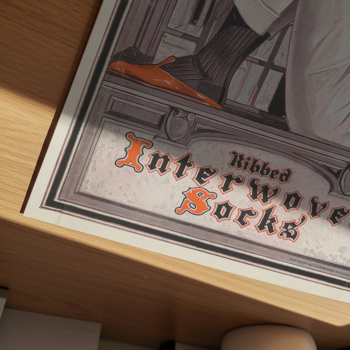 Ribbed - Interwoven Socks (1922) by J.C. Leyendecker