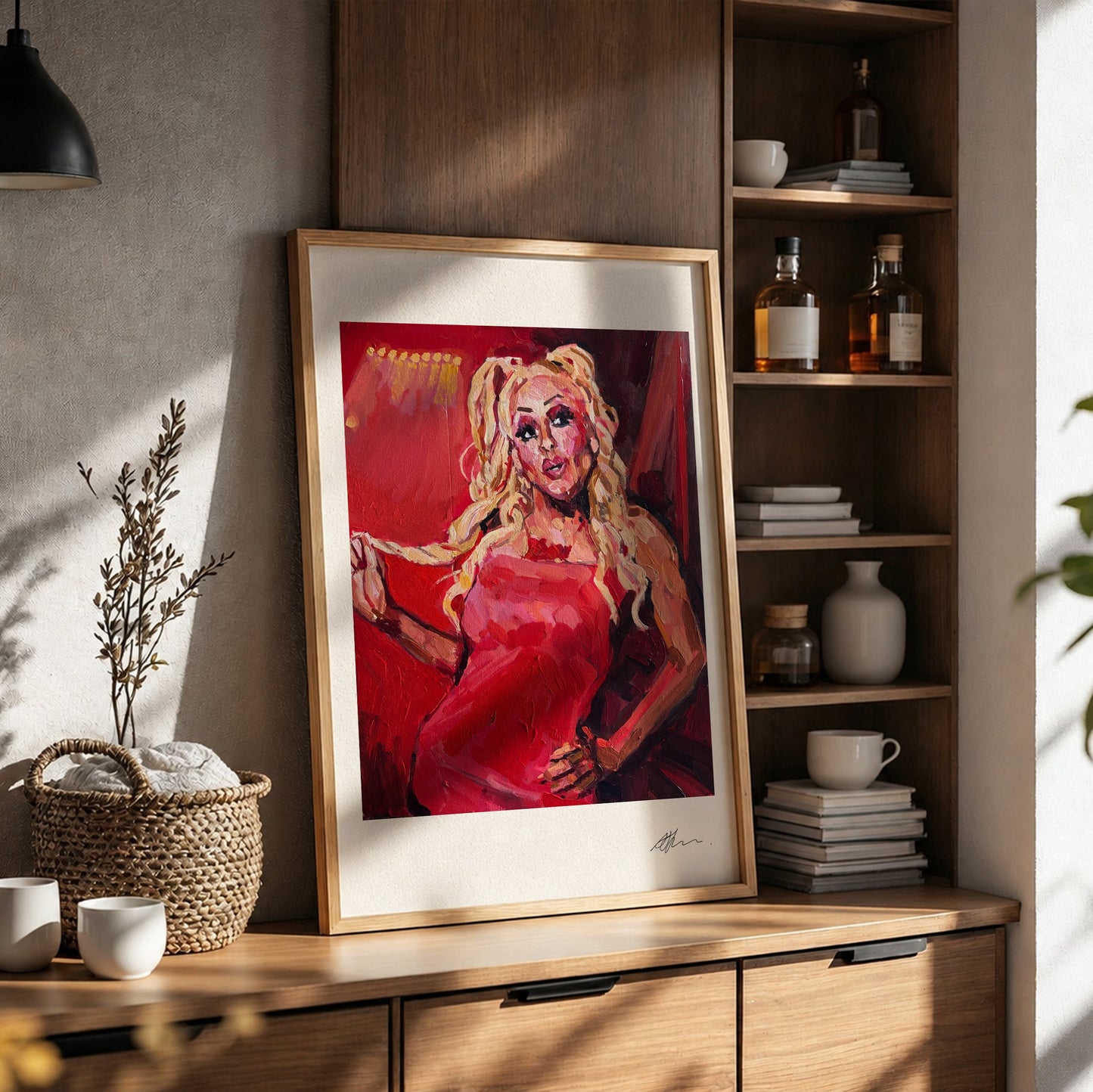 Heidi in Red (2025) by Andy Sylvester