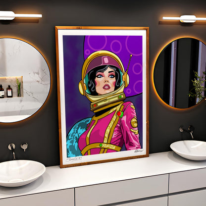 SPACEGIRL #4 (2025) by FATPIGEONART