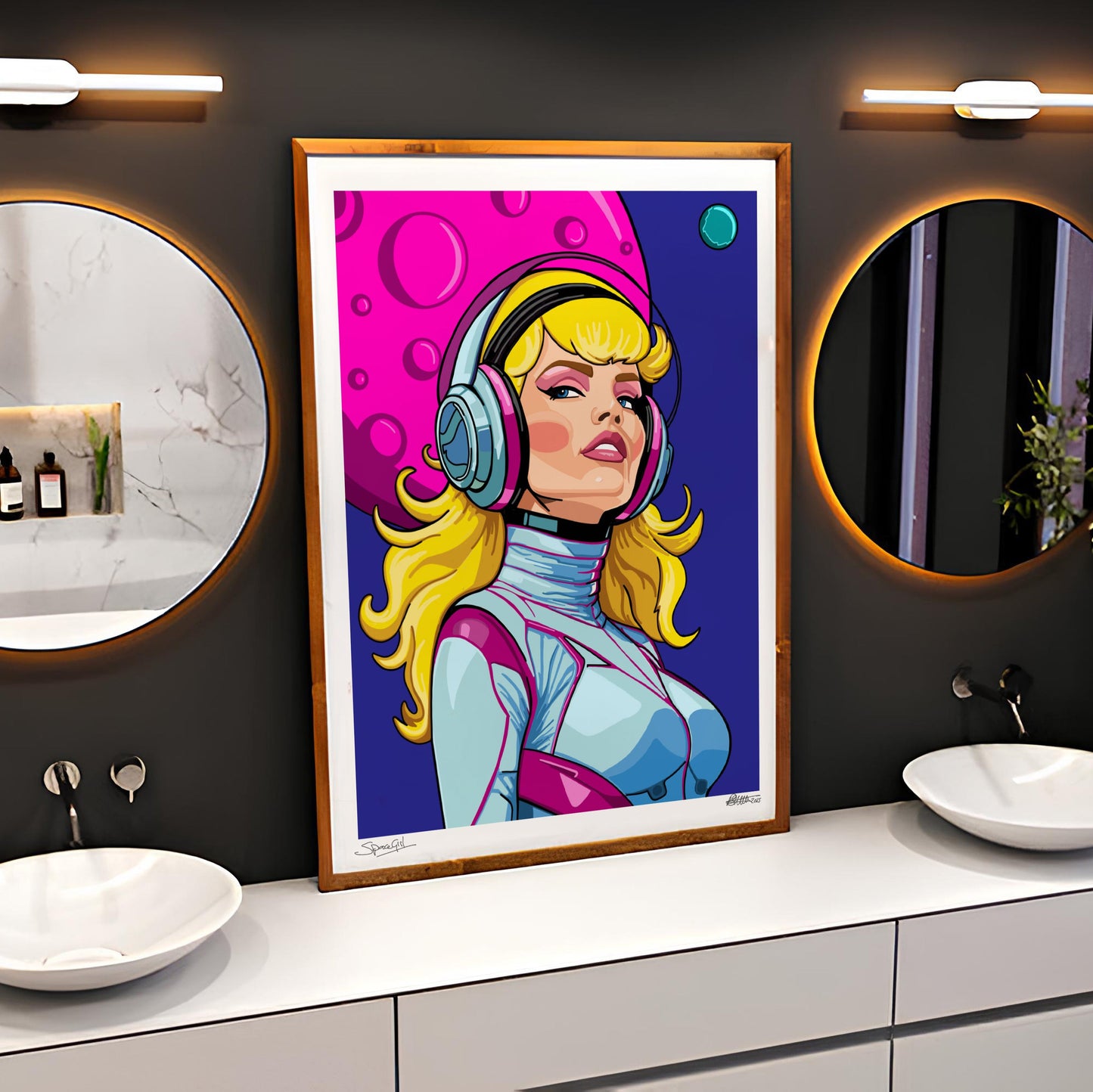 SPACEGIRL (2025) by FATPIGEONART