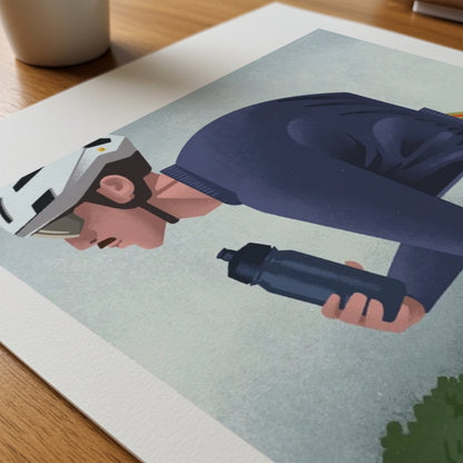 Cyclist (2025) by Aleksei Pozdnovato