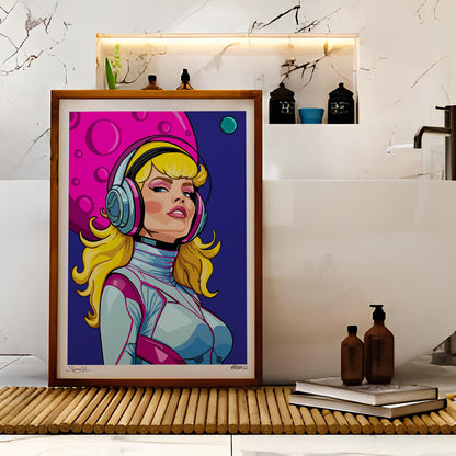 SPACEGIRL (2025) by FATPIGEONART