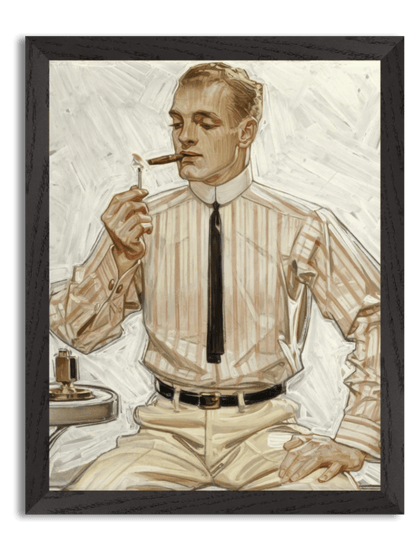 Man with Narrow Tie (1910) by J.C. Leyendecker
