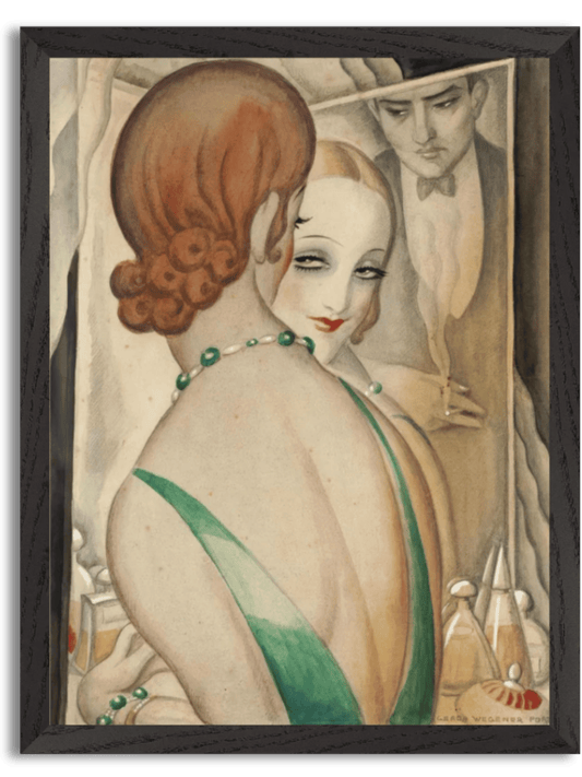 At the Mirror (c.1931-1936) by Gerda Wegener