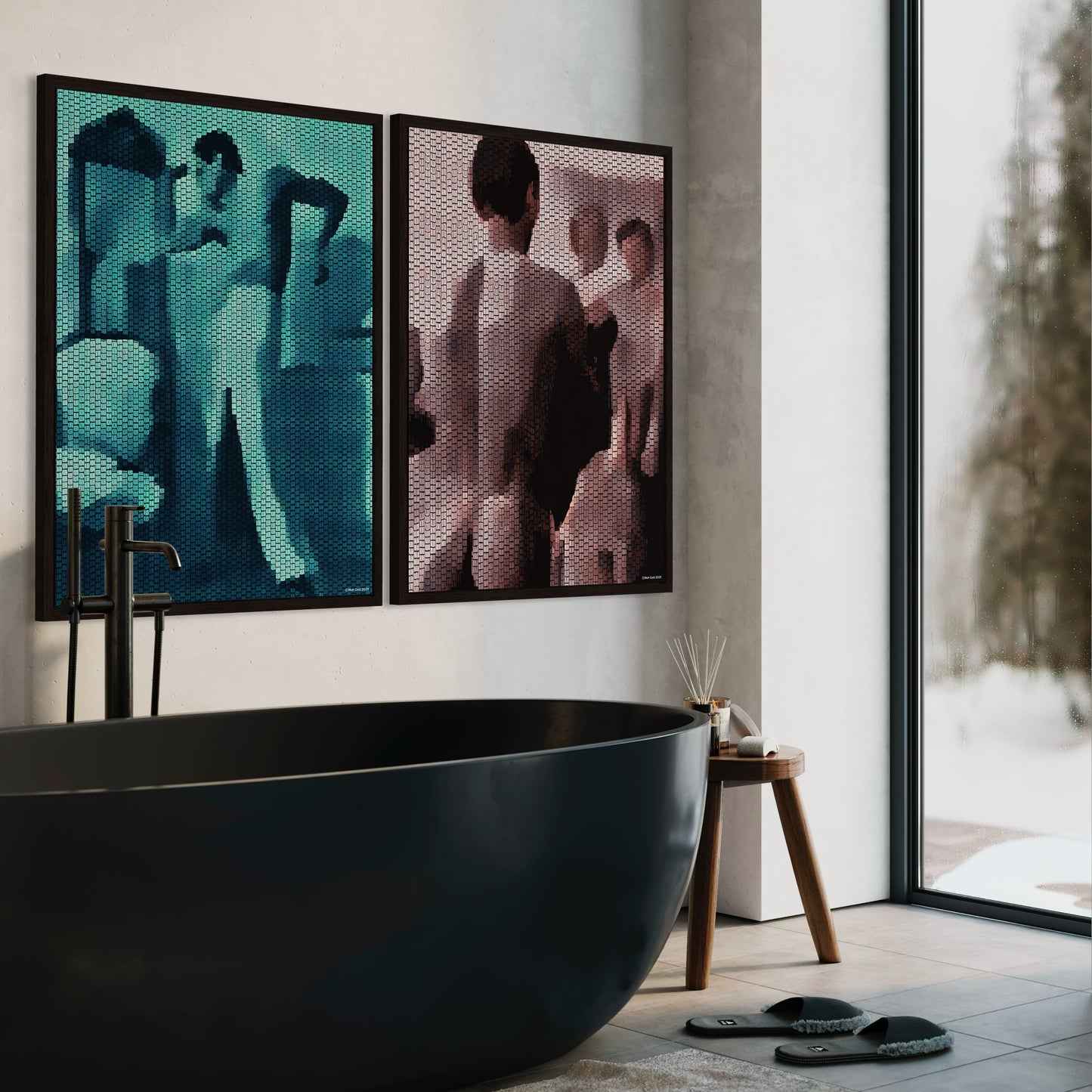 LOOKING AT STRANGERS (2025) by Matt Gold