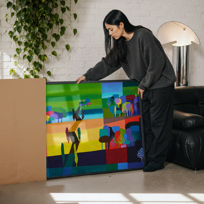 Blocked landscape (2023) by BAS