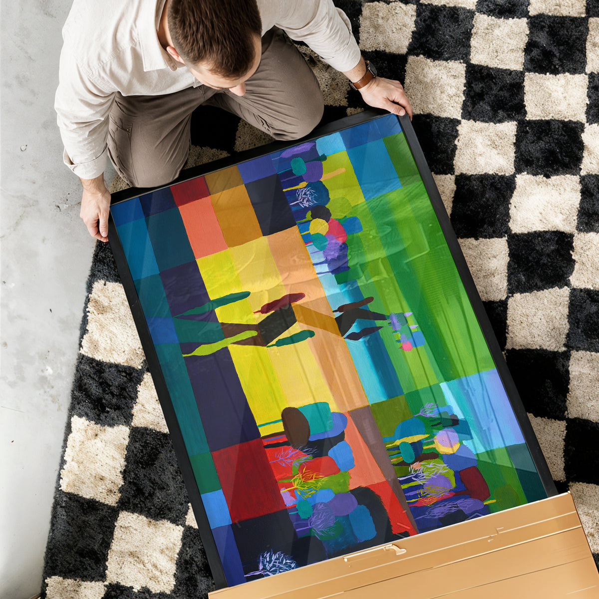 Blocked landscape (2023) by BAS