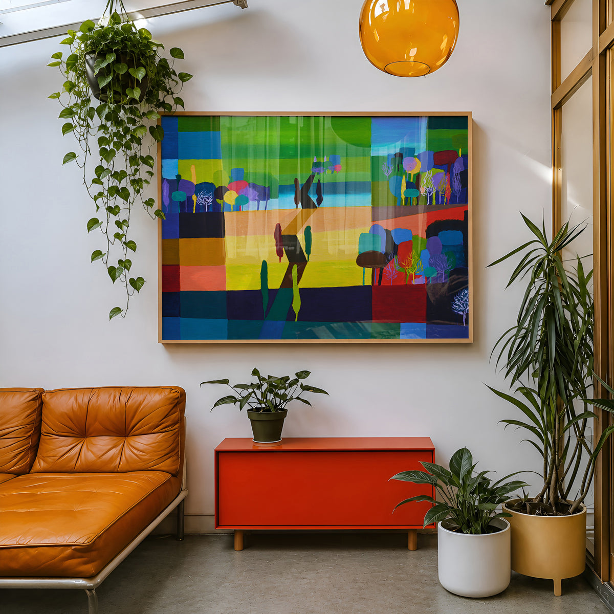 Blocked landscape (2023) by BAS