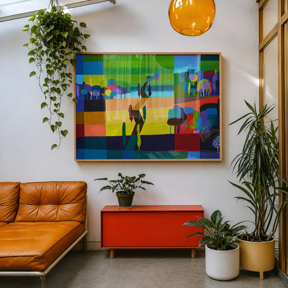 Blocked landscape (2023) by BAS