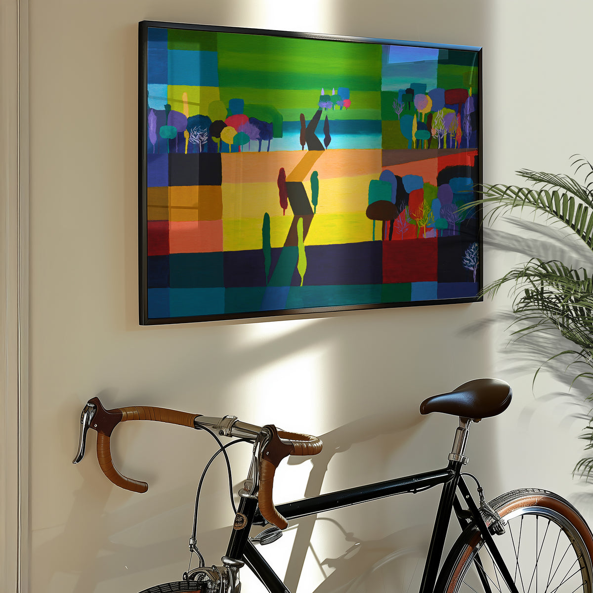 Blocked landscape (2023) by BAS
