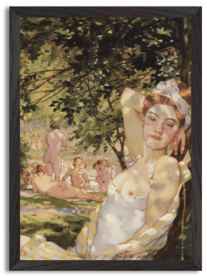Bathers in the Sun (1930) by Konstantin Somov