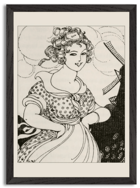 Countess d'Herbaupair (1918) by Gerda Wegener