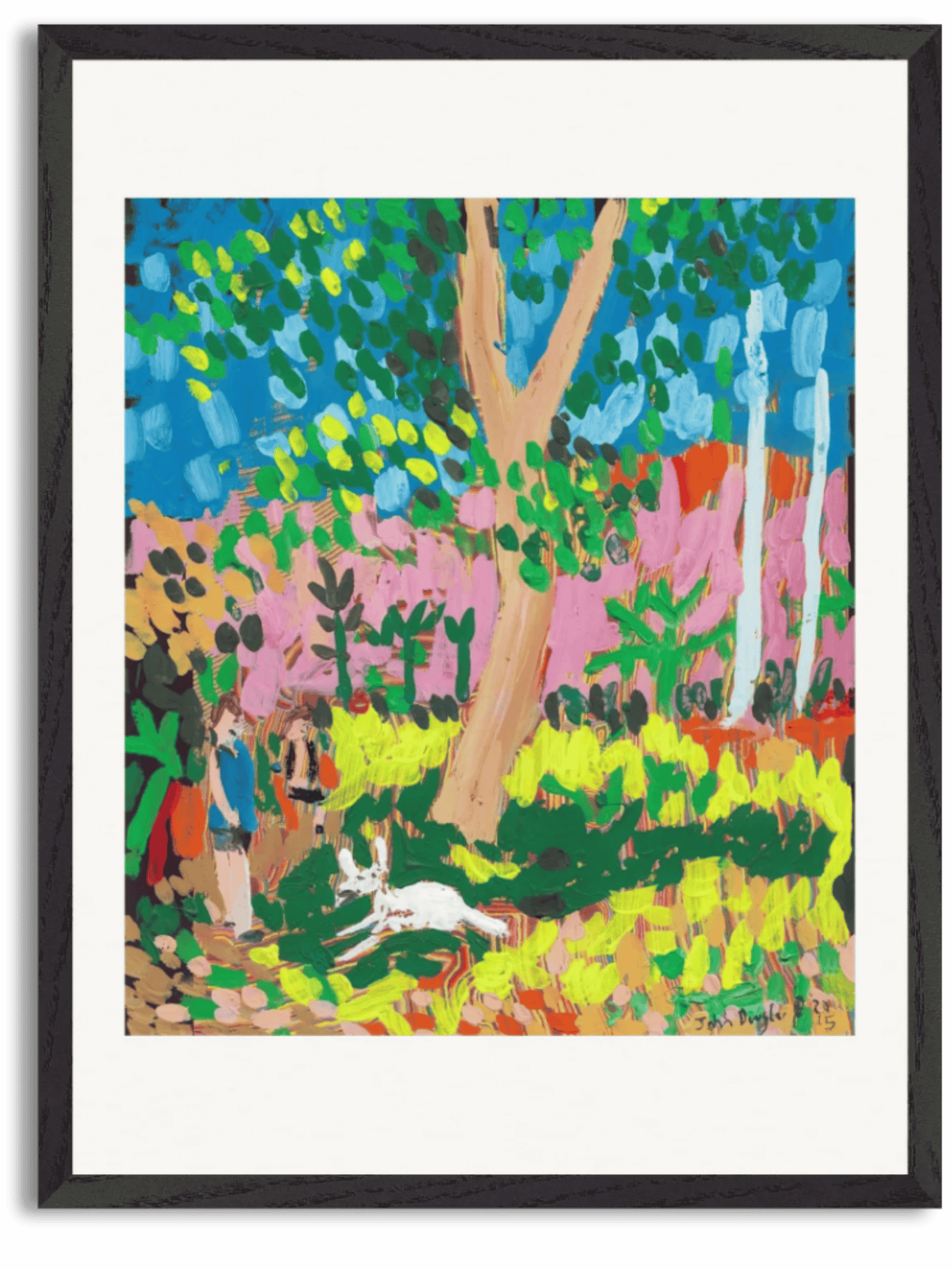 Dog Day in the Park by John Douglas