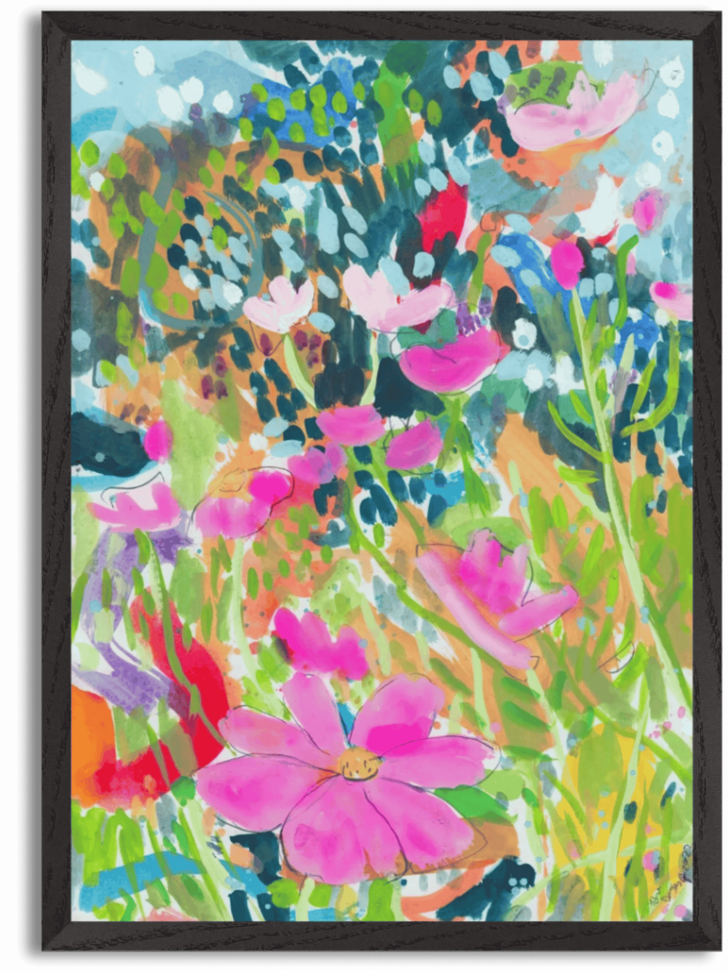 Field of Flowers by John Douglas