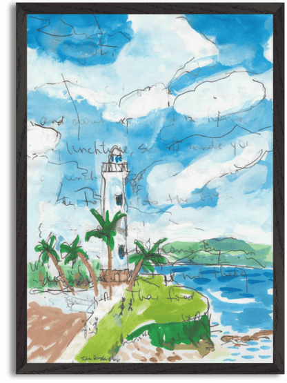 Lighthouse, Galle Fort by John Douglas
