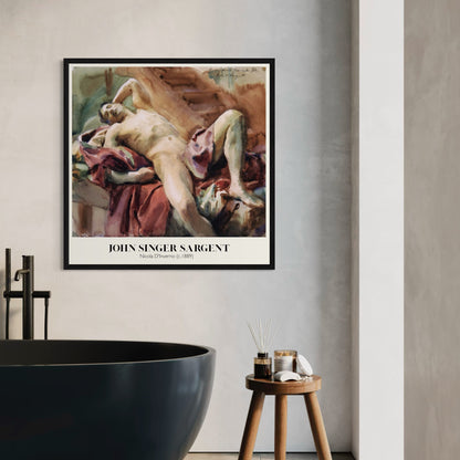 Nude Portrait of Nicola D'Inverno (1889) by John Singer Sargent