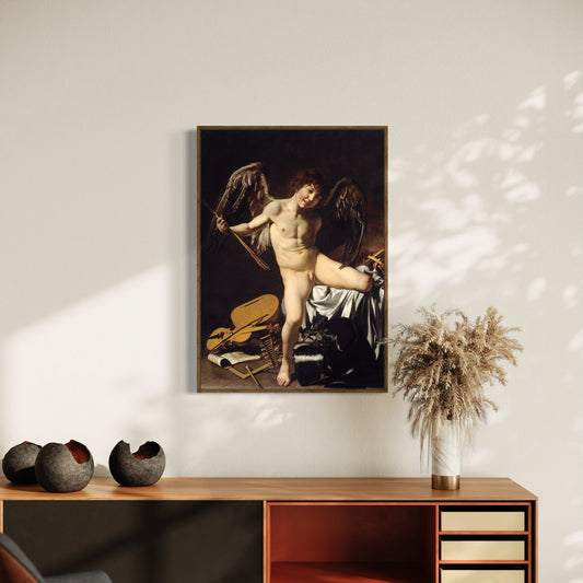 Amor Vincit Omnia (Love Conquers All) (c. 1602) by Michelangelo Merisi da Caravaggio