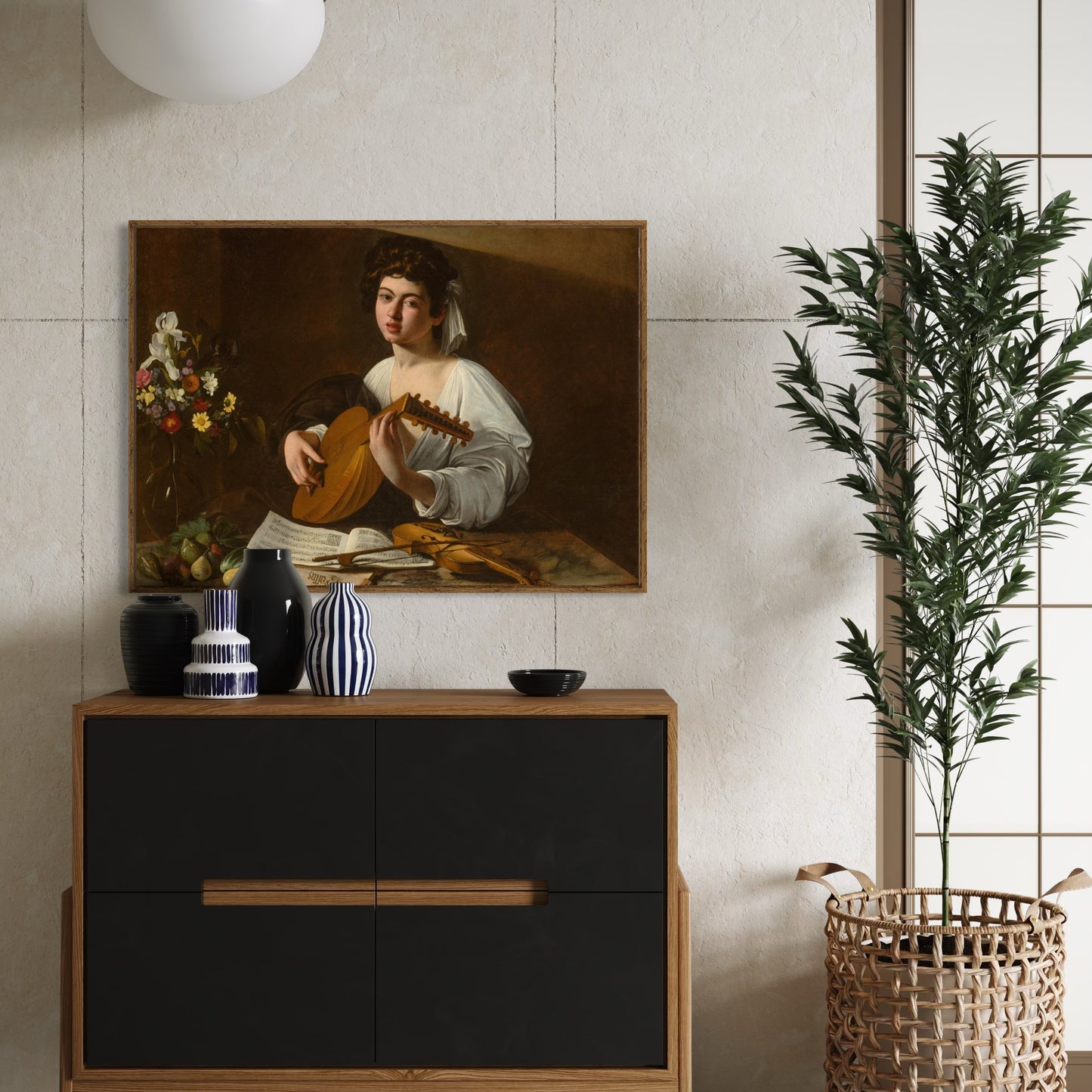 The Lute Player (c.1596) by Michelangelo Merisi da Caravaggio