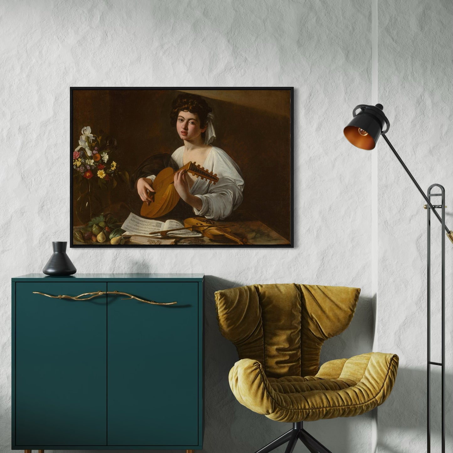 The Lute Player (c.1596) by Michelangelo Merisi da Caravaggio