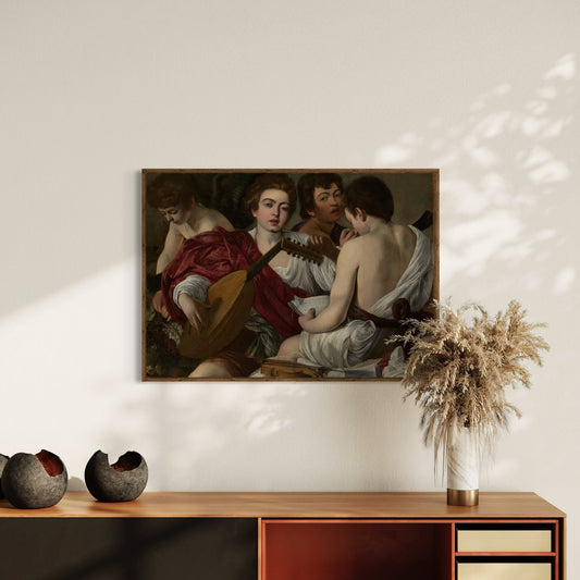 The Musicians (c. 1595) by Michelangelo Merisi da Caravaggio