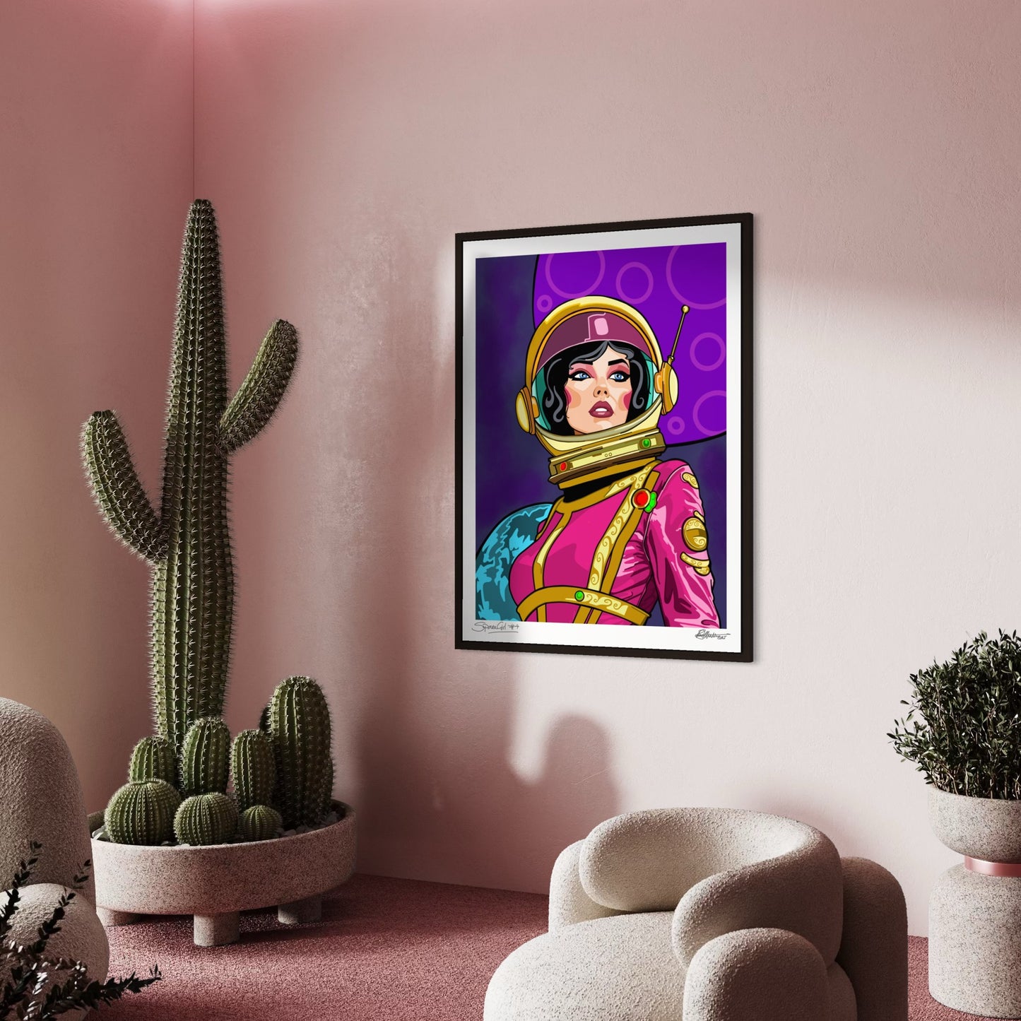 SPACEGIRL #4 (2025) by FATPIGEONART