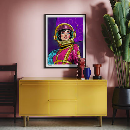 SPACEGIRL #4 (2025) by FATPIGEONART