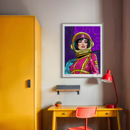 SPACEGIRL #4 (2025) by FATPIGEONART