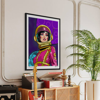 SPACEGIRL #4 (2025) by FATPIGEONART