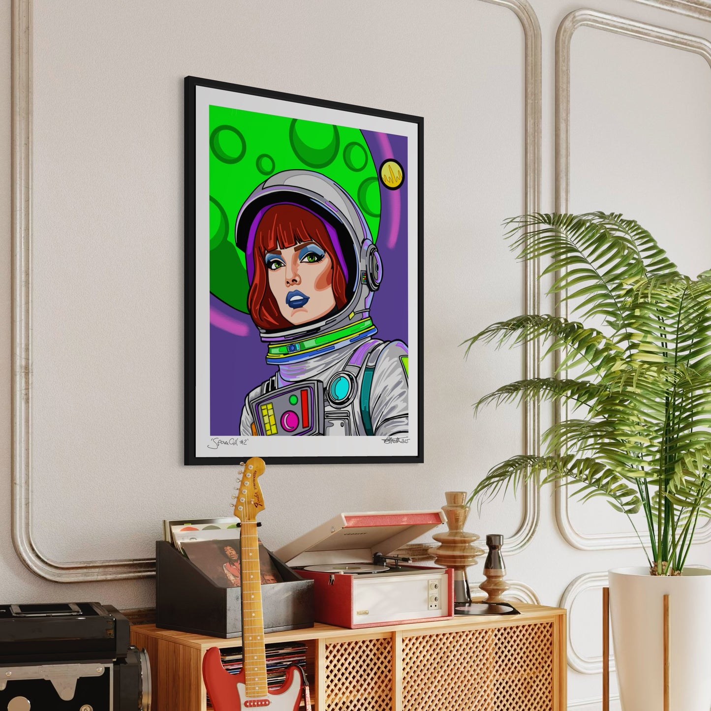 SPACEGIRL #2 (2025) by FATPIGEONART