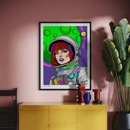 SPACEGIRL #2 (2025) by FATPIGEONART