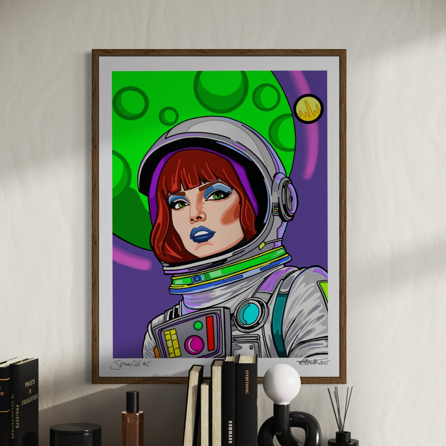 SPACEGIRL #2 (2025) by FATPIGEONART