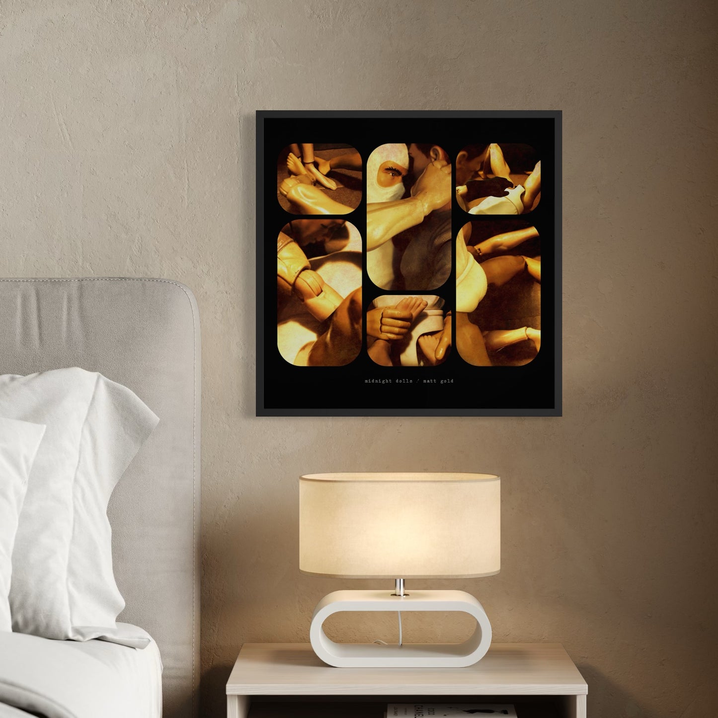 MIDNIGHT DOLLS COLLAGE (2023) by Matt Gold