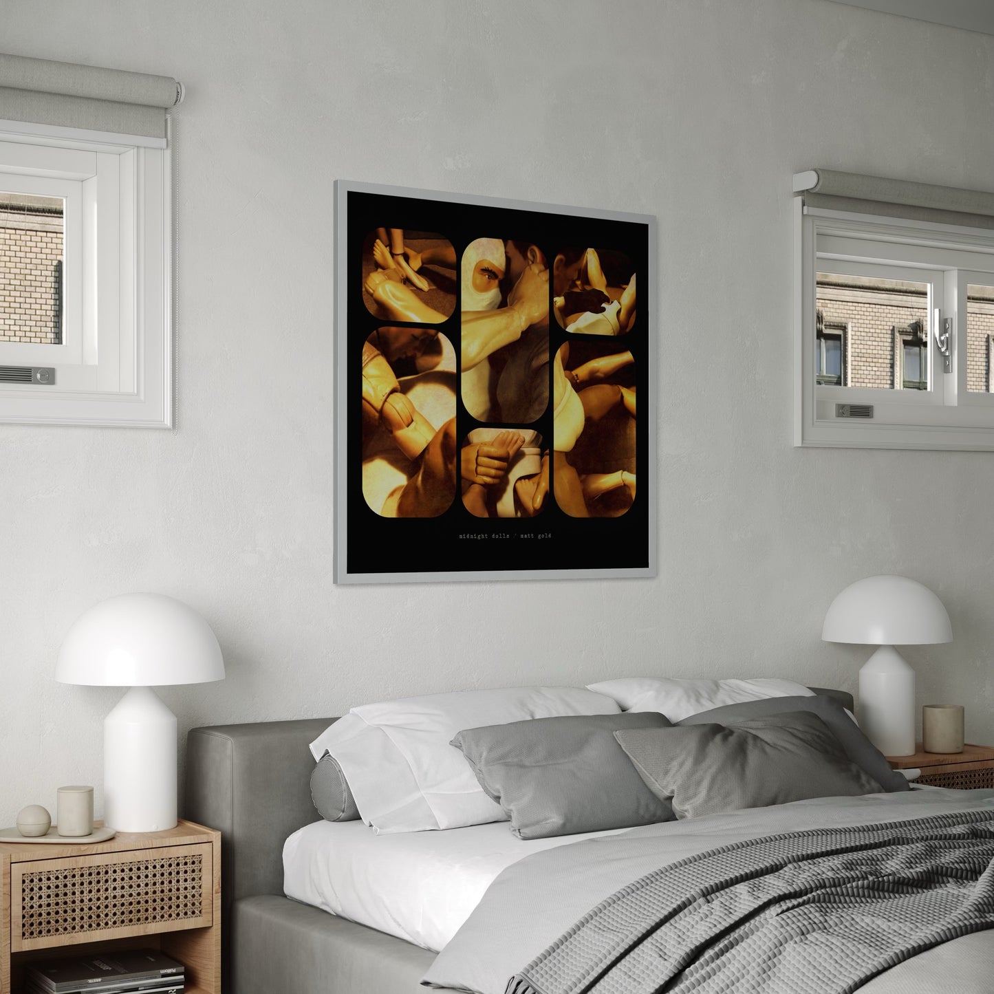 MIDNIGHT DOLLS COLLAGE (2023) by Matt Gold