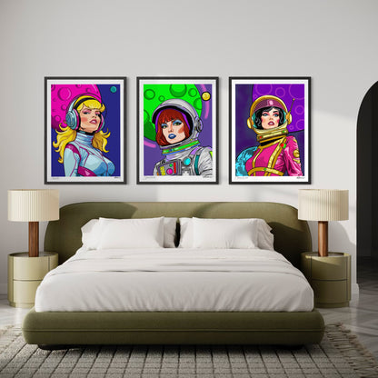 SPACEGIRL #2 (2025) by FATPIGEONART