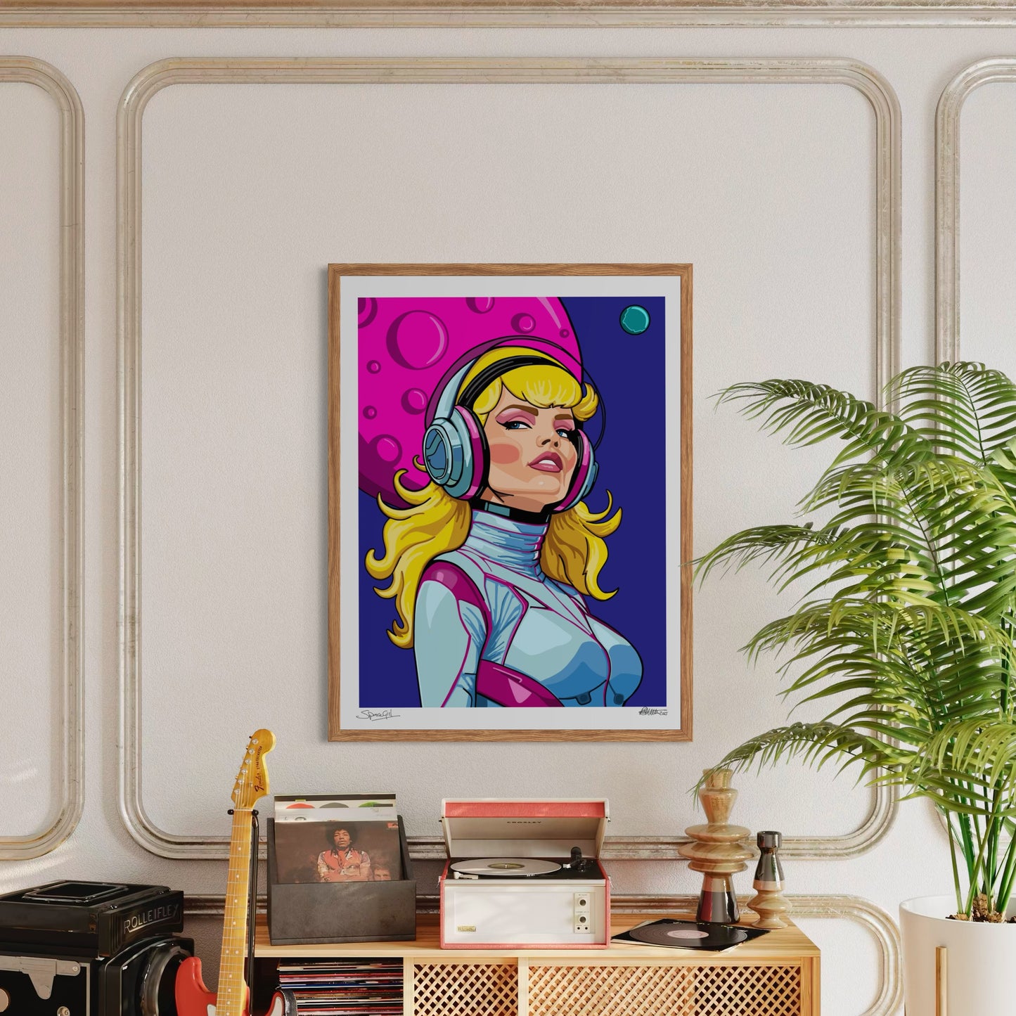 SPACEGIRL (2025) by FATPIGEONART