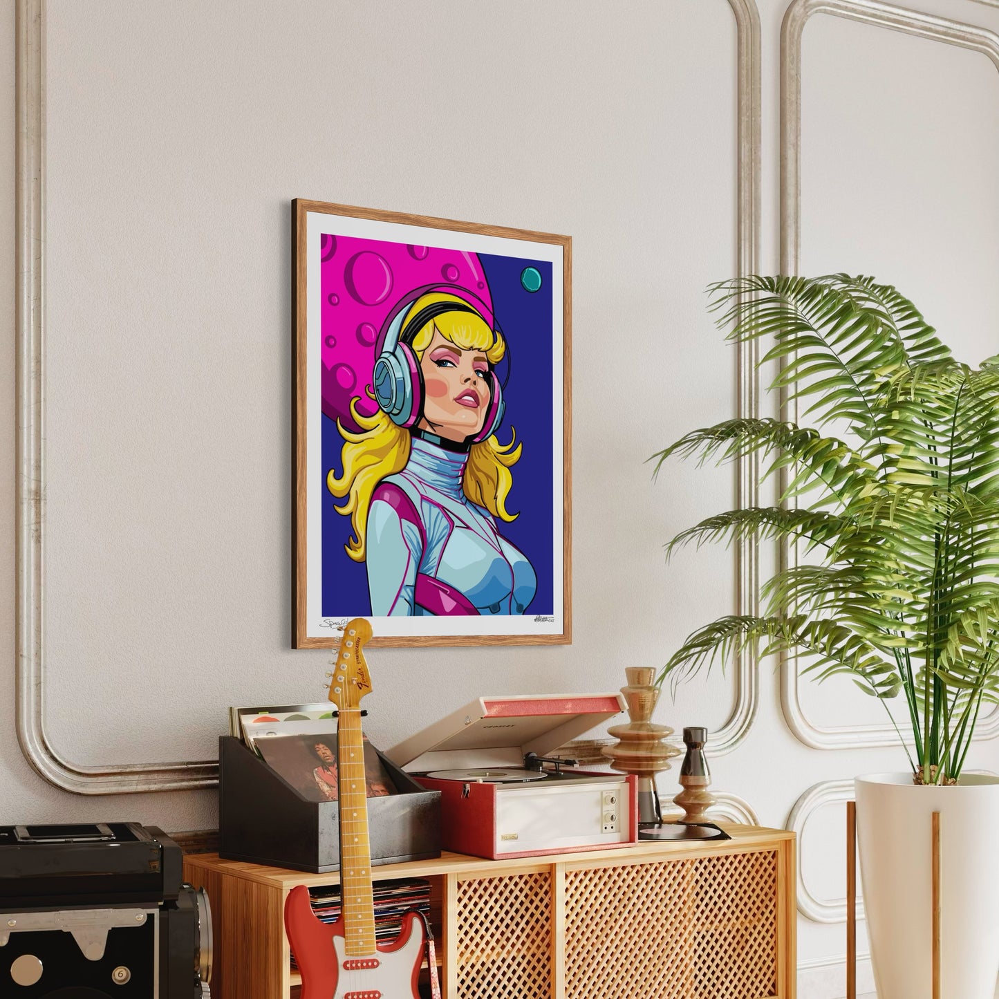 SPACEGIRL (2025) by FATPIGEONART