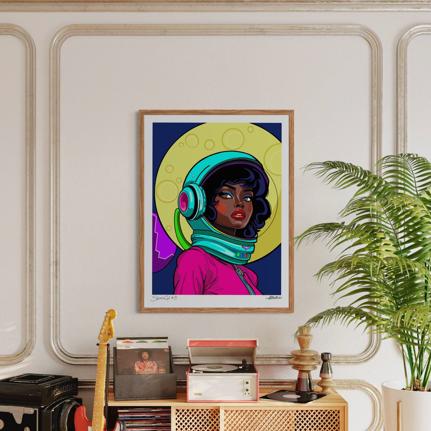 SPACEGIRL #3 (2025) by FATPIGEONART