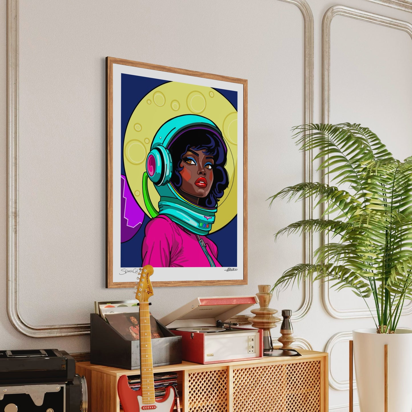 SPACEGIRL #3 (2025) by FATPIGEONART