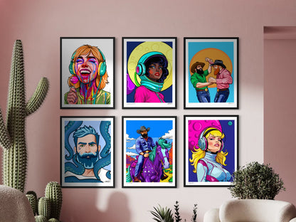 SPACEGIRL #3 (2025) by FATPIGEONART