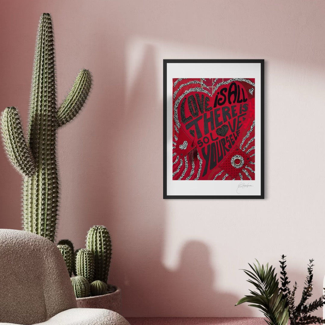 Love is All There is. So, Love Yourself (2025) by Oscar Arrais