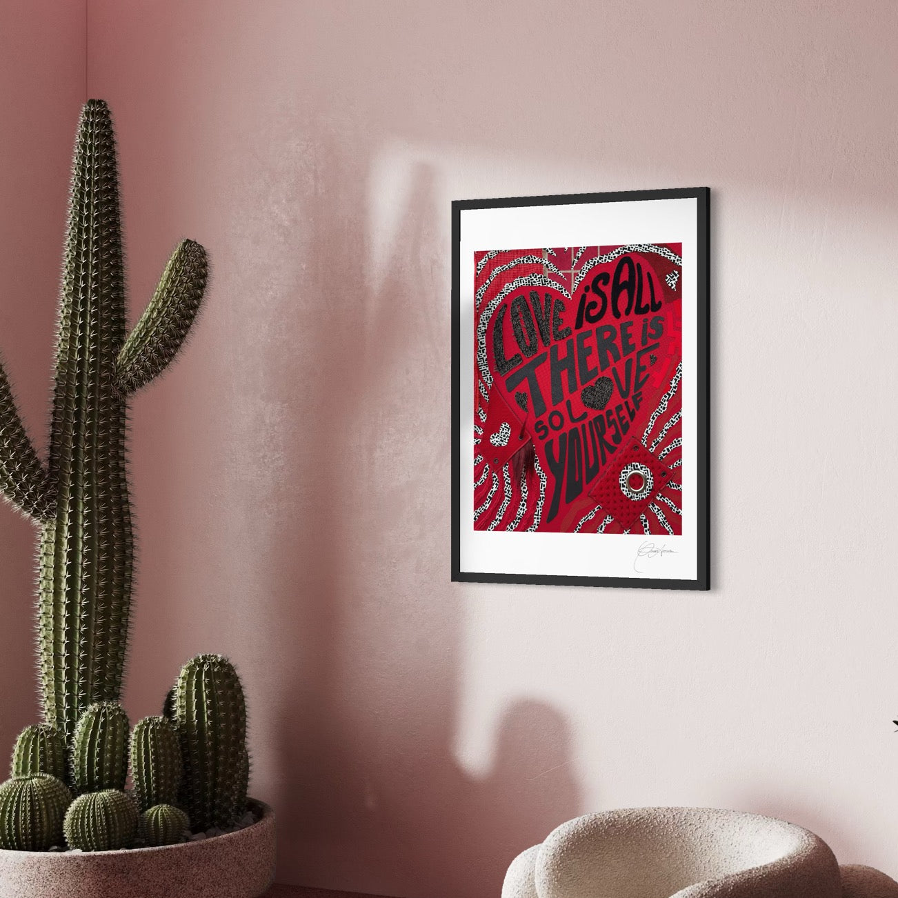 Love is All There is. So, Love Yourself (2025) by Oscar Arrais