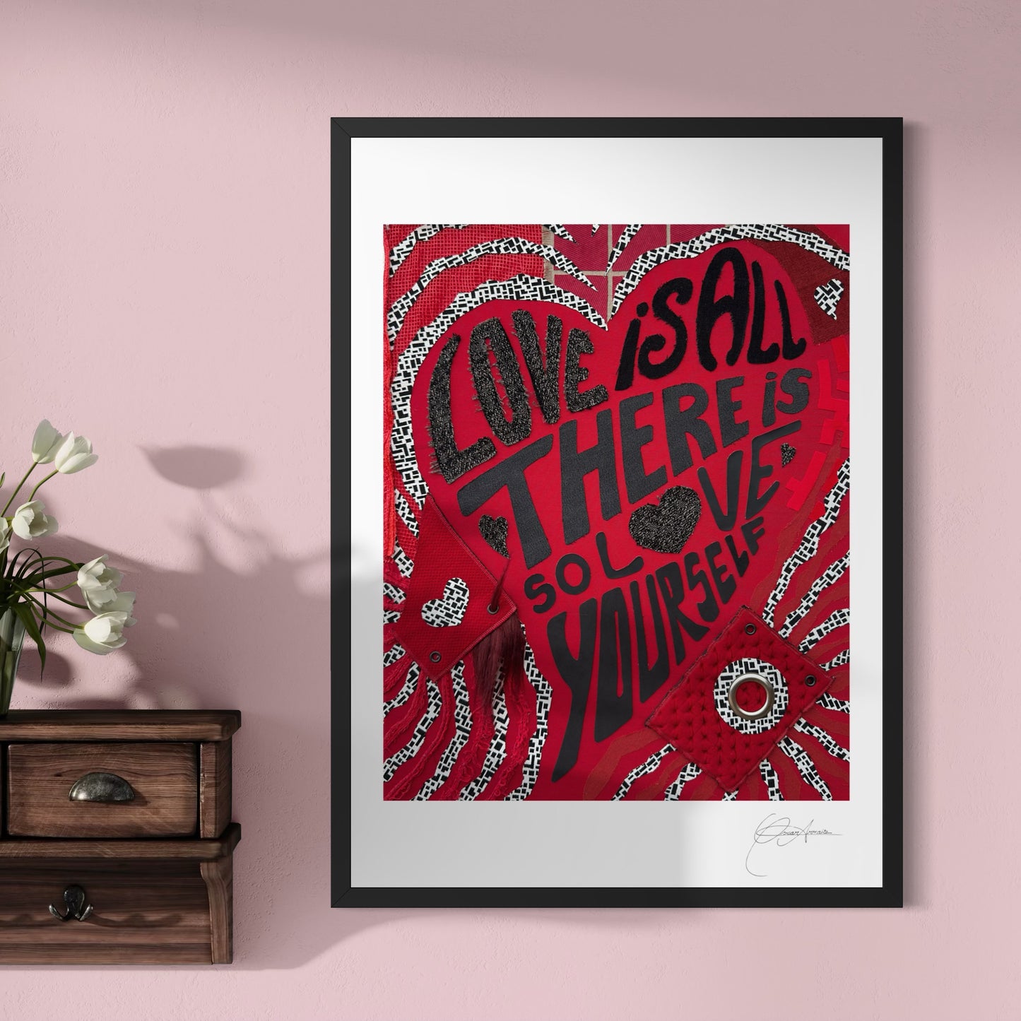 Love is All There is. So, Love Yourself (2025) by Oscar Arrais