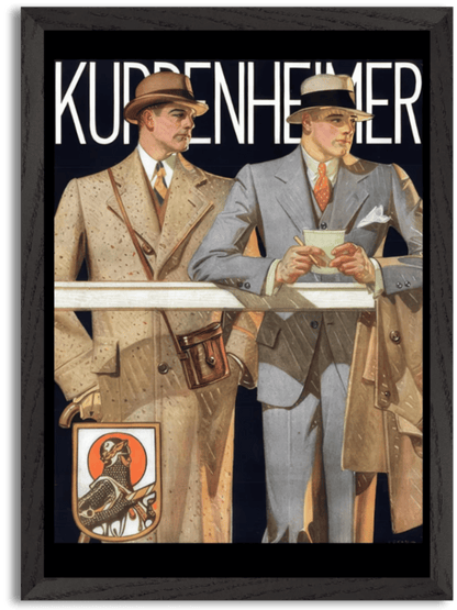 Kuppenheimer Suits - The Saturday Evening Post (1930) by J.C. Leyendecker